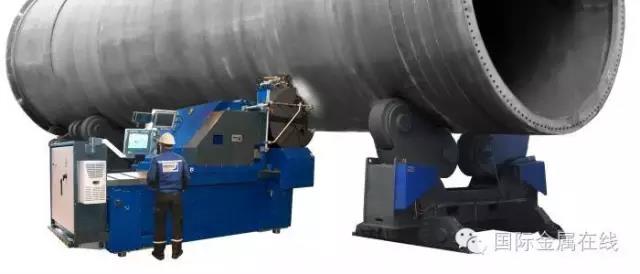 如何加工大口徑厚壁鋼管坡口，看芬蘭人的。。。